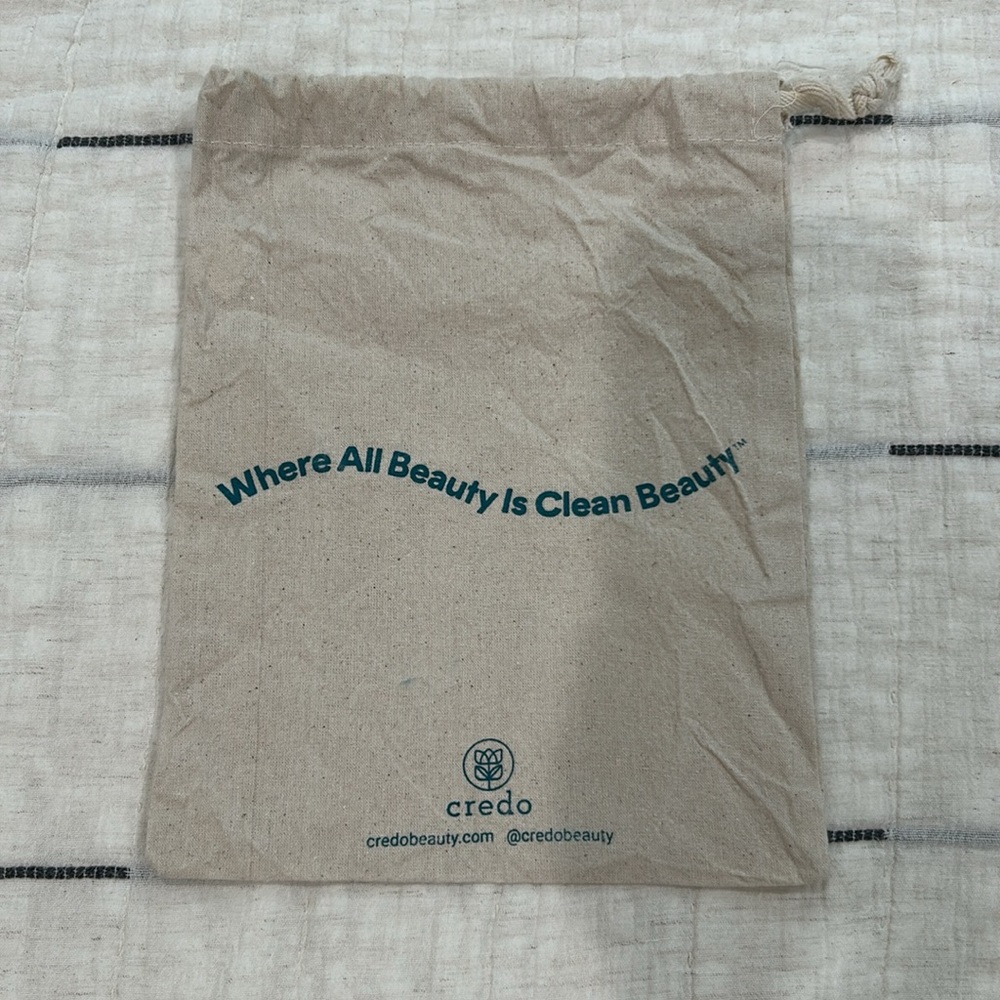 Cute Small Reusable Bag from Credo Beauty